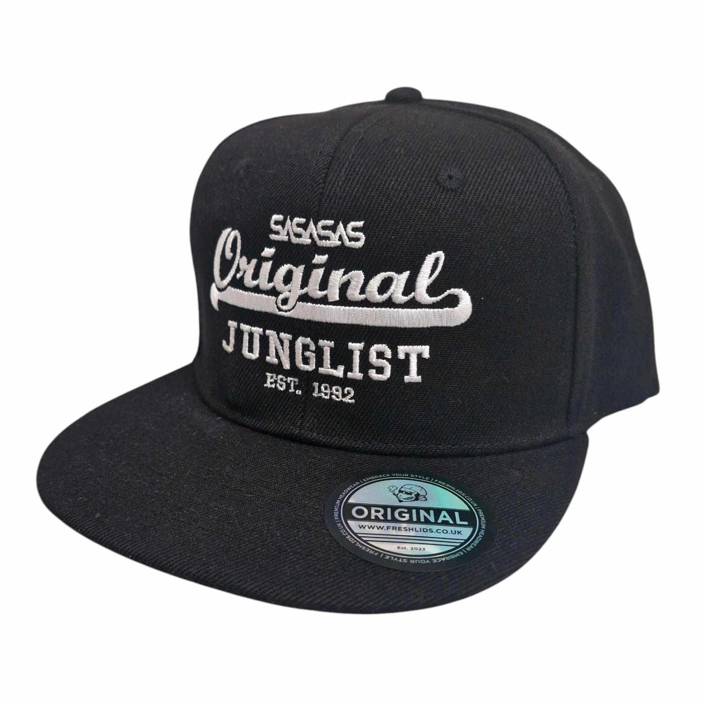 SASASAS 'Original Junglist' Snapback - Black