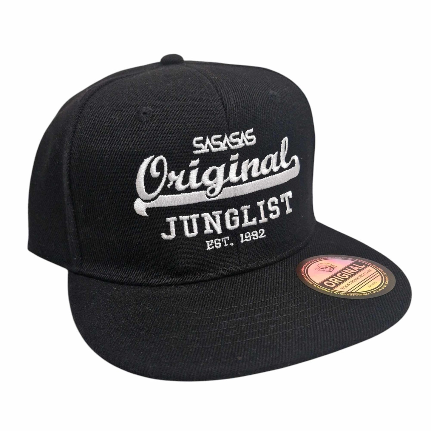 SASASAS 'Original Junglist' Snapback - Black