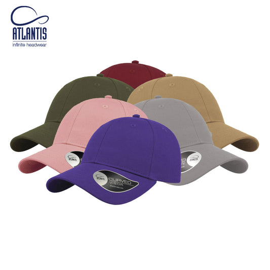 Atlantis 6 Panel Baseball Caps