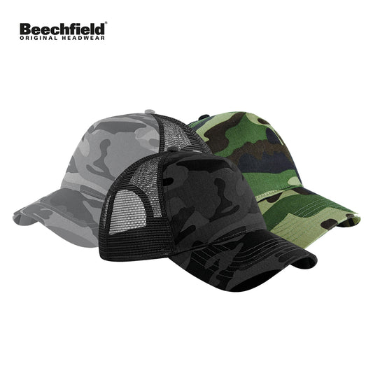 Beechfield Camo Truckers