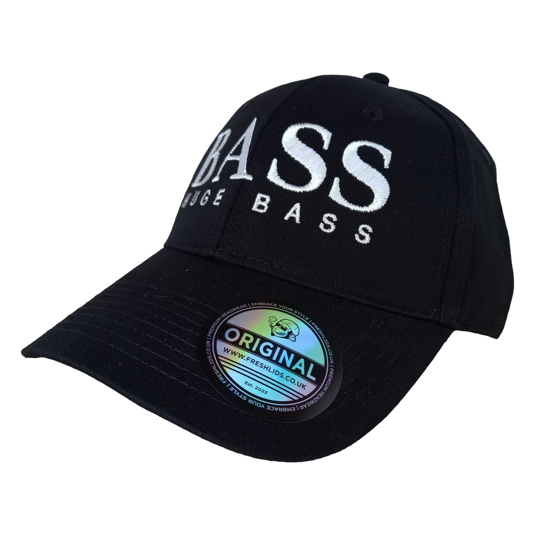 Huge Bass Baseball Cap - Black – Fresh Lids
