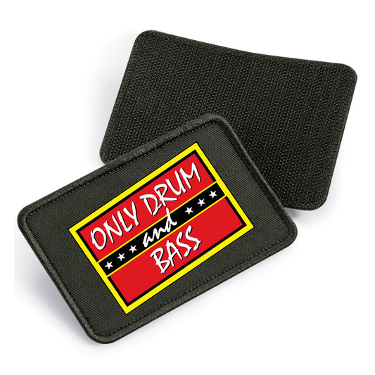 Only Drum & Bass Rip-Strip Cap Patch