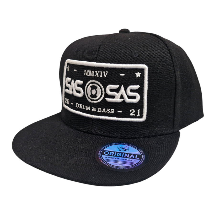 SAS22 3D Snapback - White