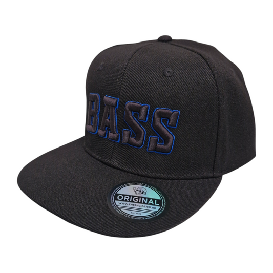 Bass Snapback - Black / Blue
