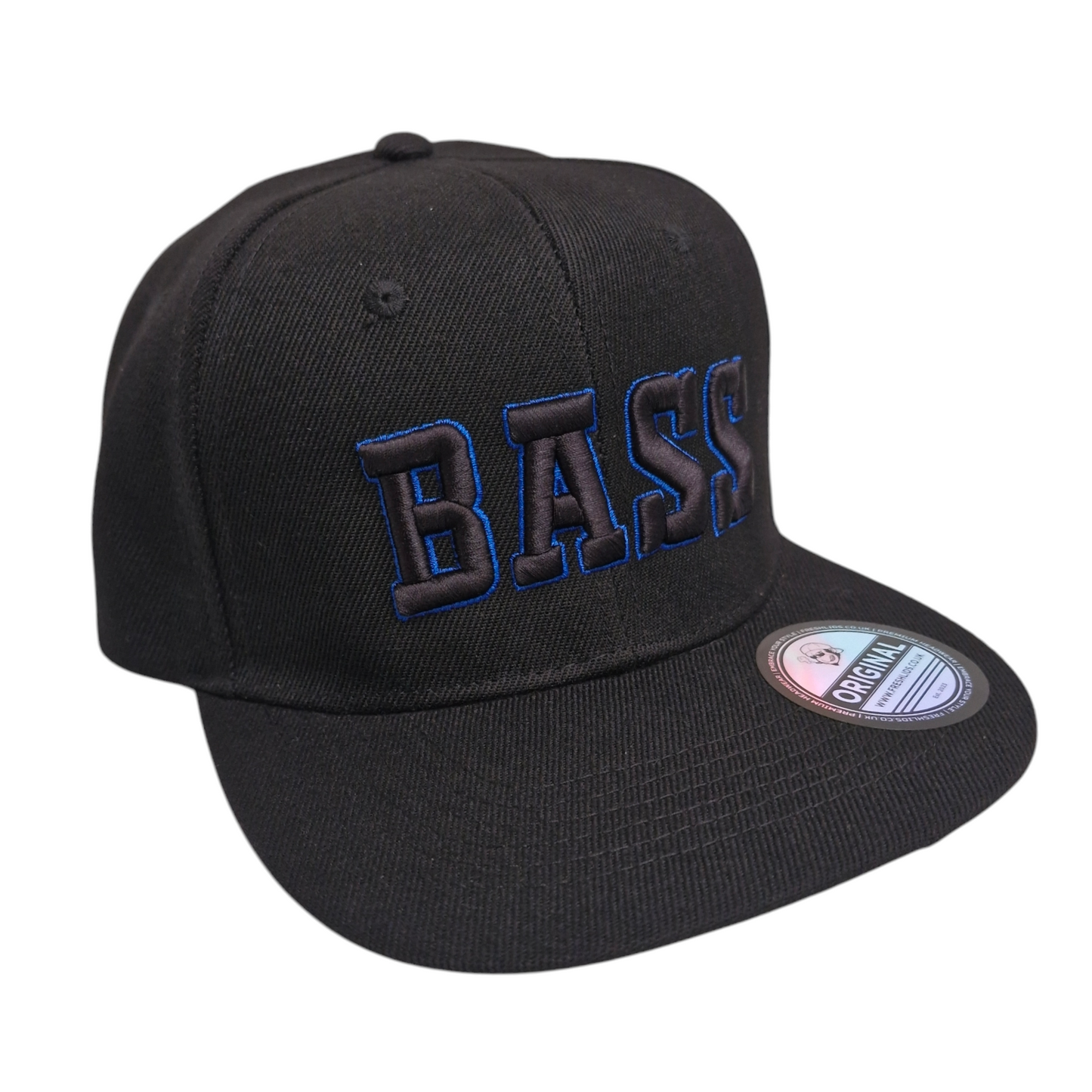 Bass Snapback - Black / Blue