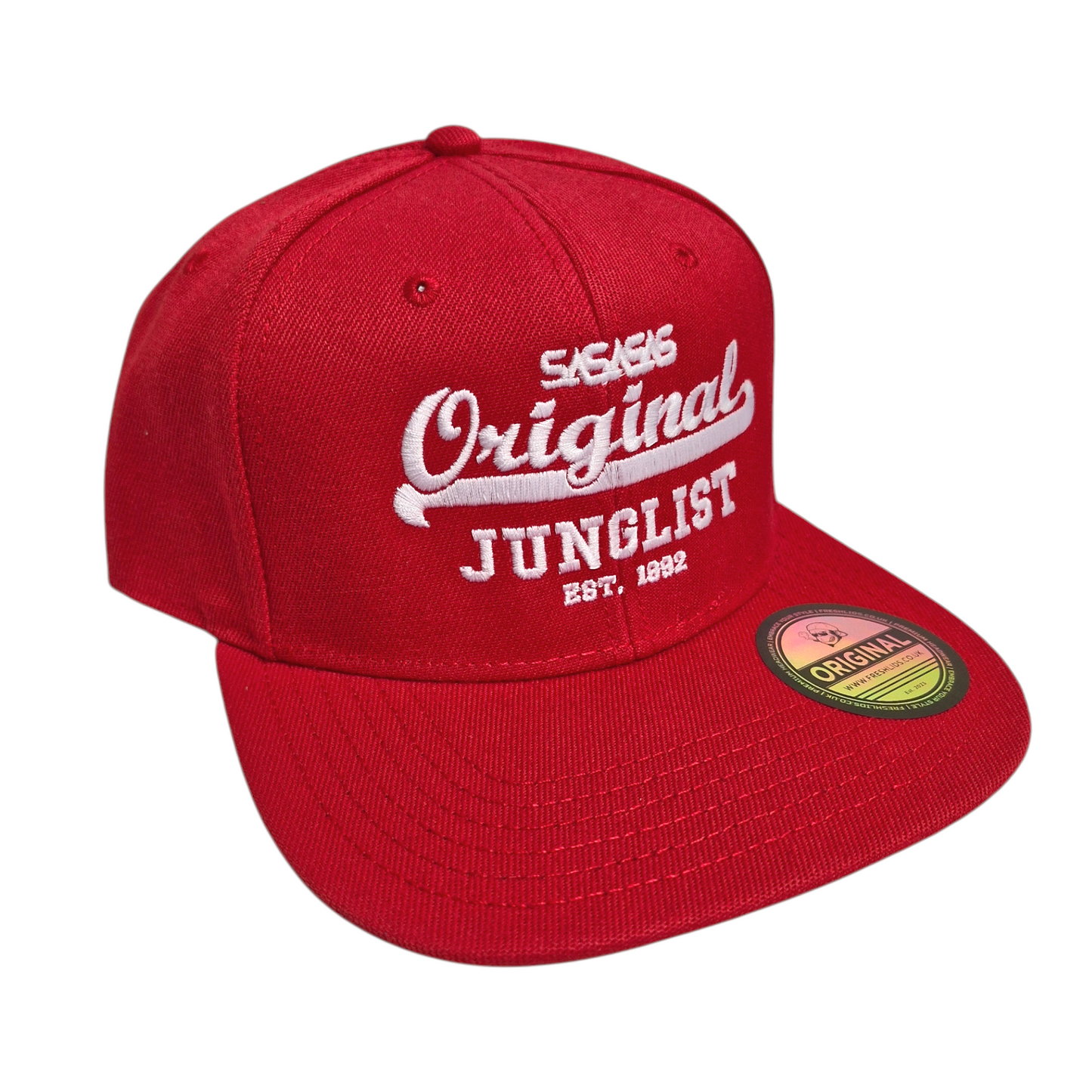 SASASAS 'Original Junglist' Snapback - Red