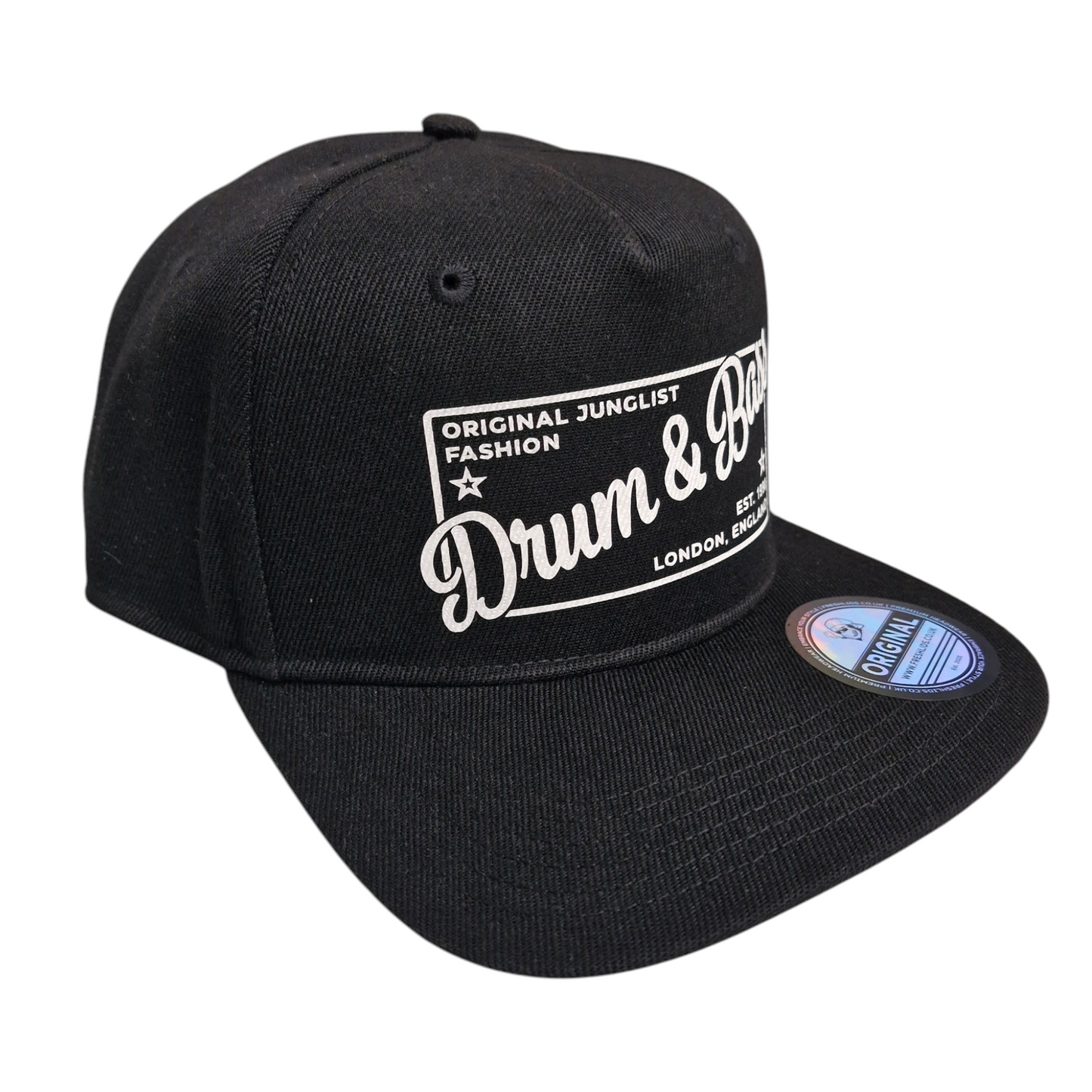 Original Junglist Fashion Snapback - Black