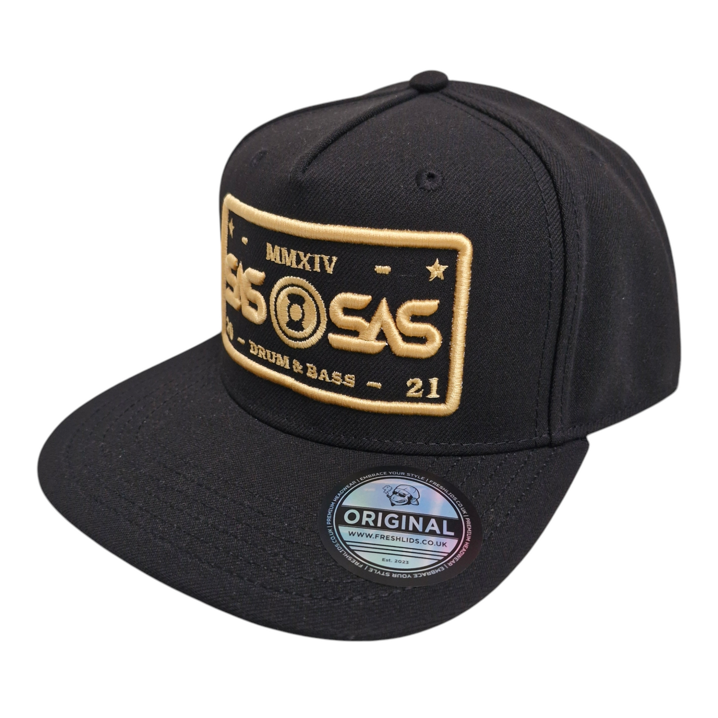 SAS22 3D Snapback - Gold