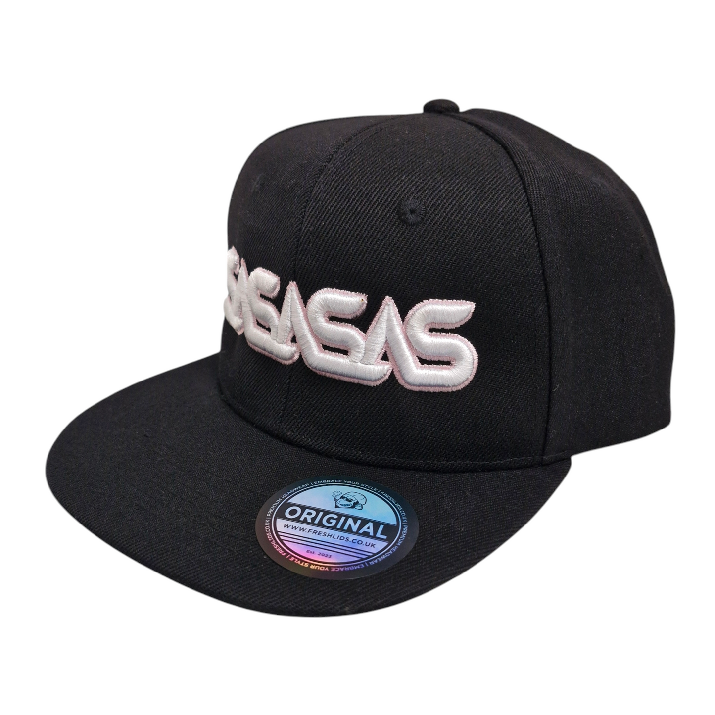 SASASAS 3D Snapback - Baby Pink