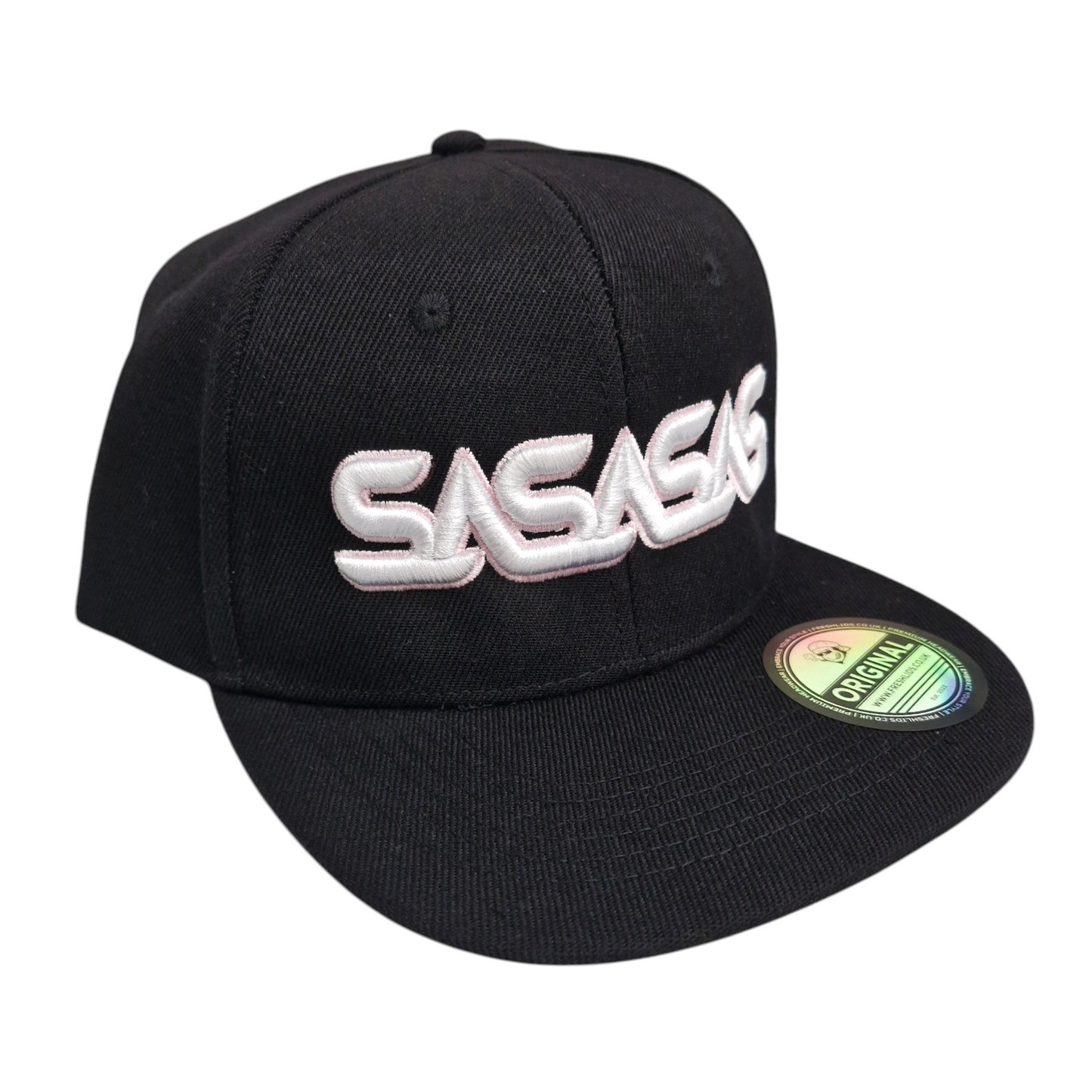 SASASAS 3D Snapback - Baby Pink