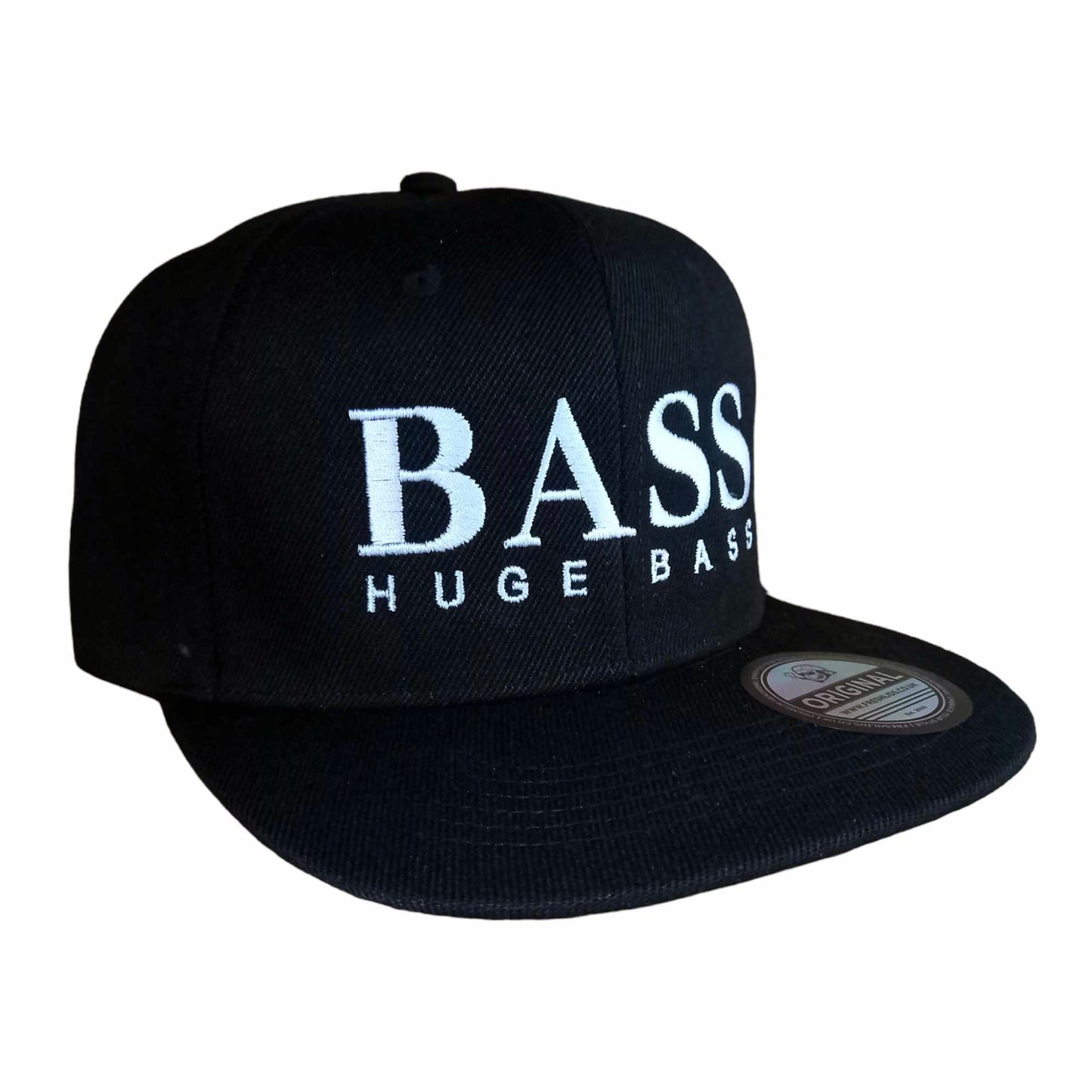 Huge Bass Snapback - Black