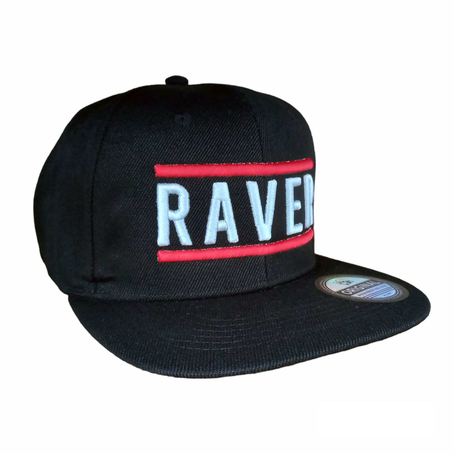 Raver Snapback - Red Line