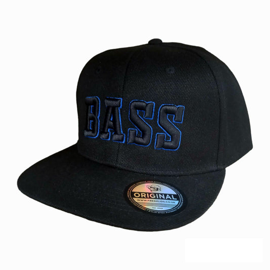 Bass Snapback - Black / Blue