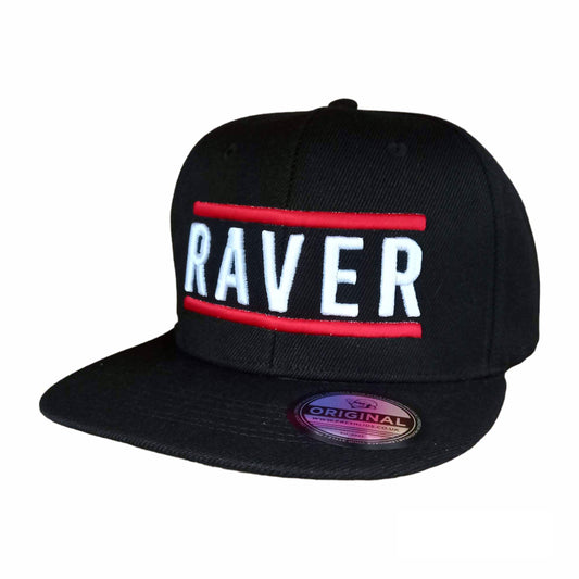 Raver Snapback - Red Line