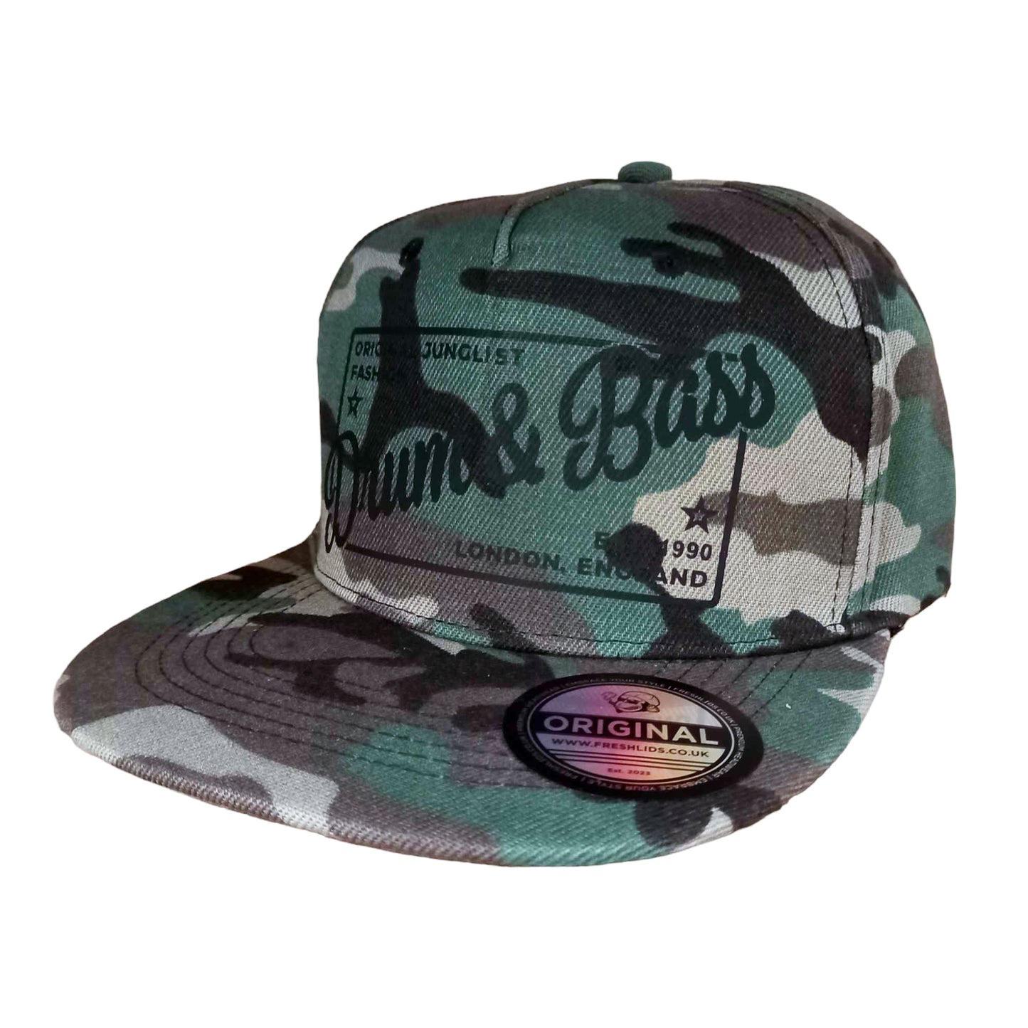 Original Junglist Fashion Snapback - Camo