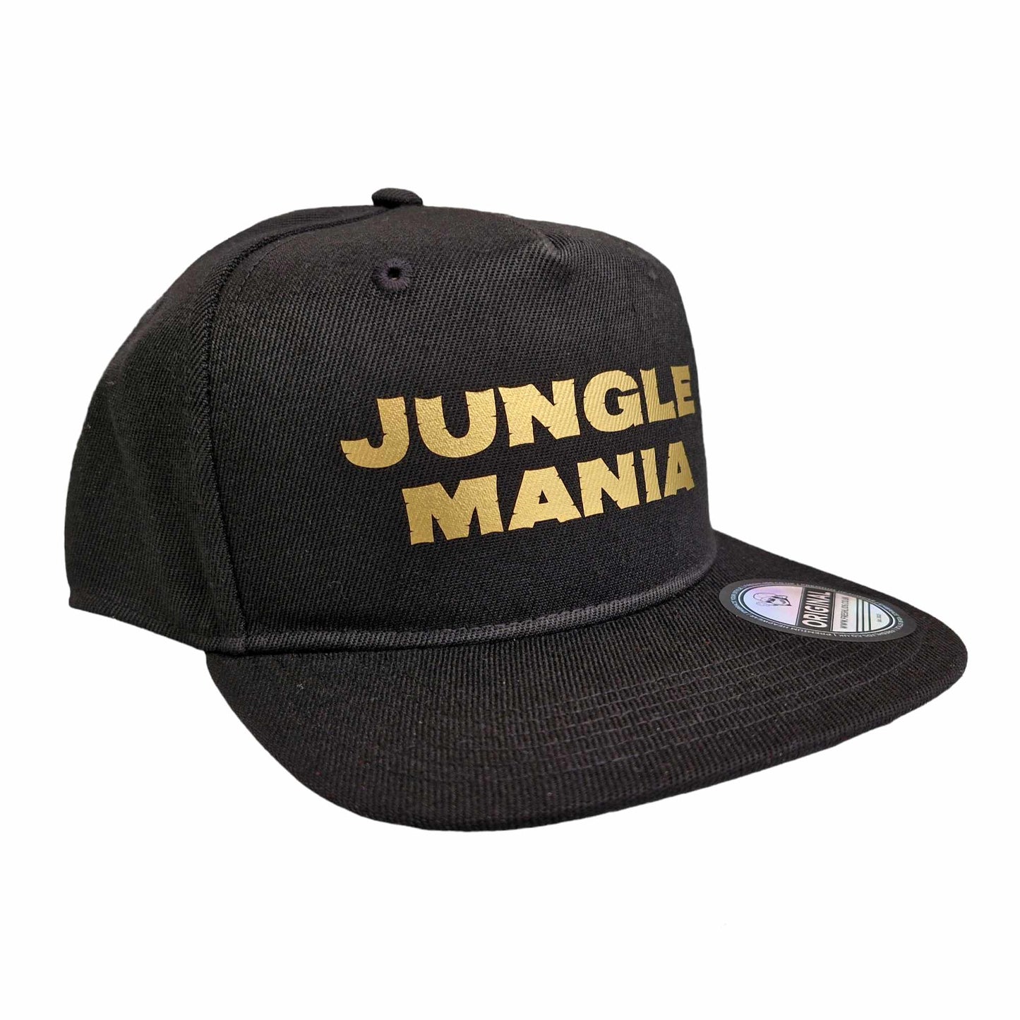 Jungle Mania Snapback - Black / Gold