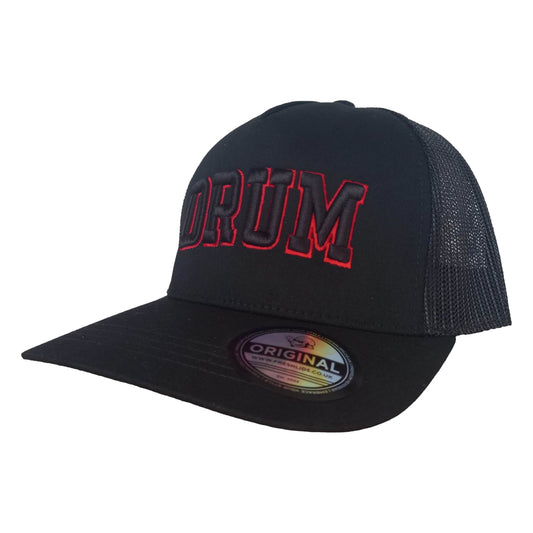 Drum Trucker - Black/Red