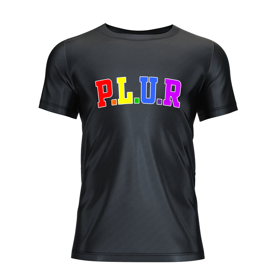 P.L.U.R T-Shirt - Rainbow