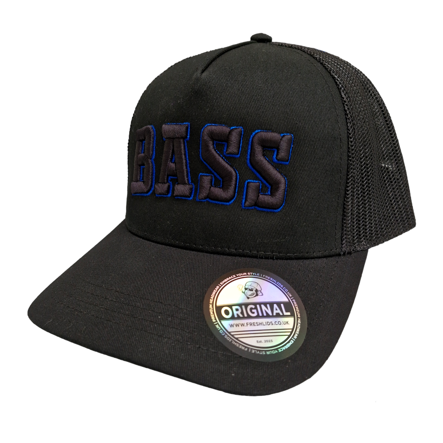 Bass Trucker - Black/Blue