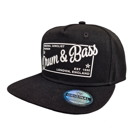 Original Junglist Fashion Snapback - Black