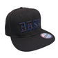 Bass Snapback - Black / Blue